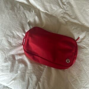 Red lululemon everywhere belt bag *employee*